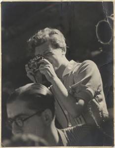 La fotógrafa Gerda Taro.