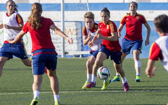 foto de las jugadoras de la Selección