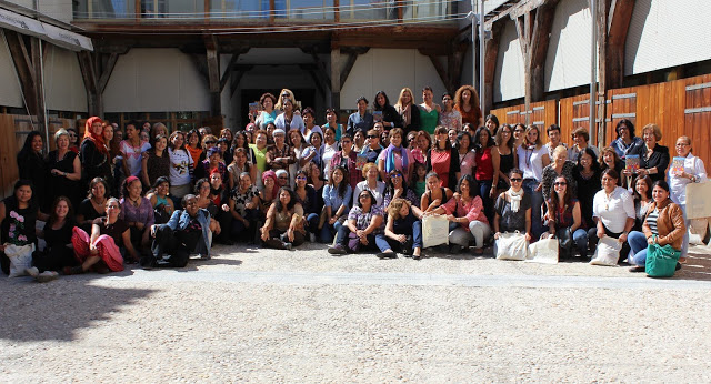 Foto de grupo de las asistentes al Encuentro