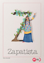 Z de Zapatista (mujer indígena)