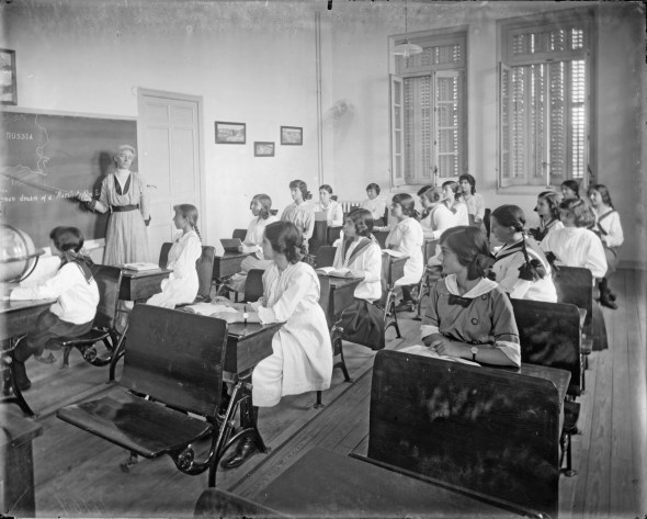 Imagen de una de las clases de la Residencia