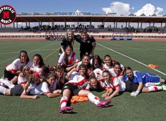 Imagen del equipo de fútbol femenino
