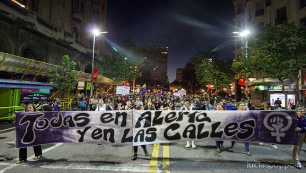 Imagen de la multitudinaria concentración