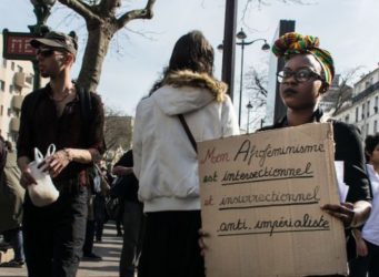 Imagen de una manifestación del 8 de marzo