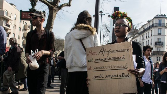 Imagen de una manifestación del 8 de marzo