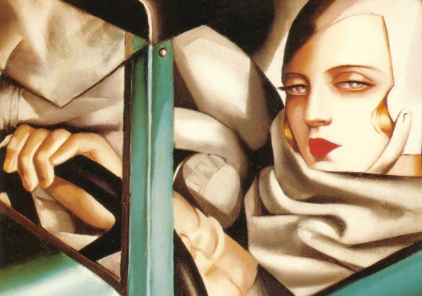 Autorretrato de Tamara de Lempika