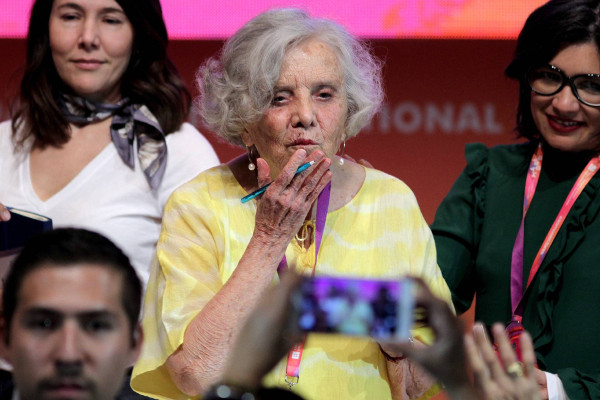 Imagen de Elena Poniatowska en México