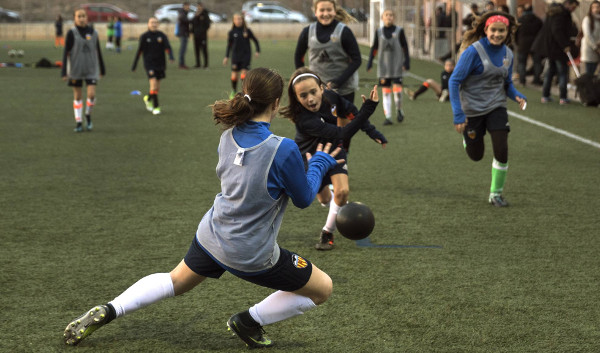 Imagen de las jugadoras del equipo femenino