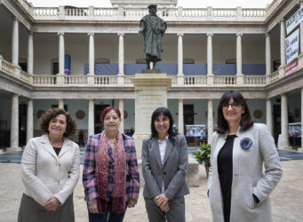 Imagen de cuatro rectoras de Universidad españolas