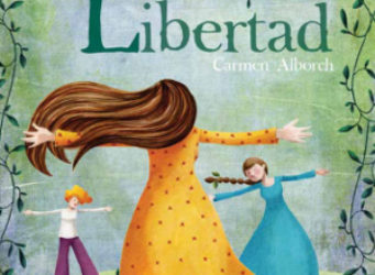 Dibujo de varias personas bailando en libertad