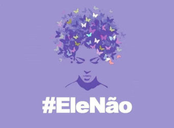 Imagen de la campaña contra Bolsonaro