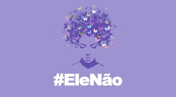 Imagen de la campaña contra Bolsonaro