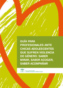 Portada de la Guía para profesionales ante adolescentes victimas de VdG