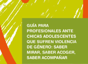 Portada de la Guía para profesionales ante adolescentes victimas de VdG