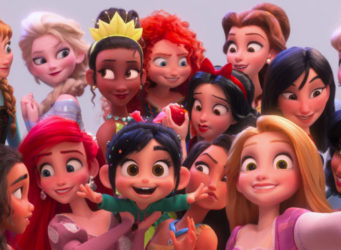 Imagen de Vanellope y las princesas Disney