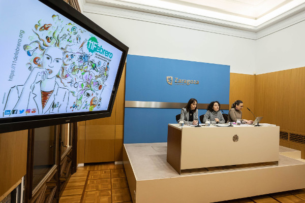 Imagen de la rueda de prensa anunciando las actividades