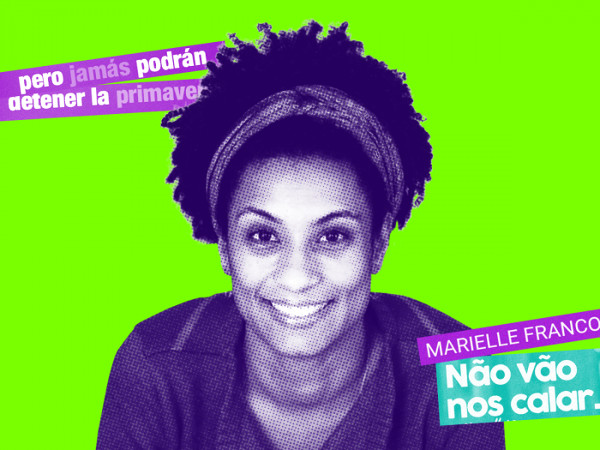 Imagen sonriente de Marielle Franco