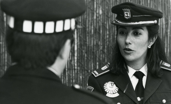 Imagen de Teresa Gil, subinspectora en 1990