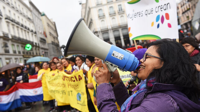 Imagen de la Manifestación de empleadas hogar