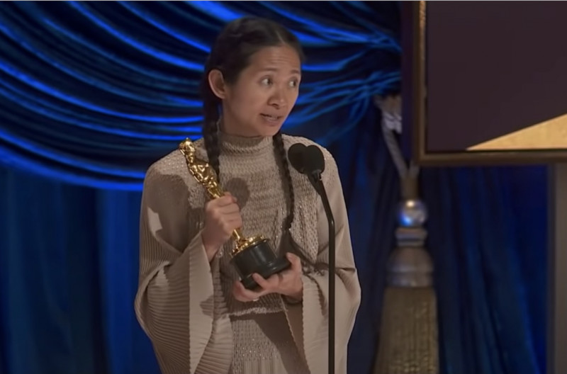 Chloe Zhao, ganadora de un Oscar