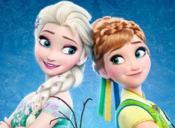 Imagen de las dos protagonistas de la película Frozen