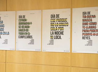 carteles de la campaña del Ayuntamiento