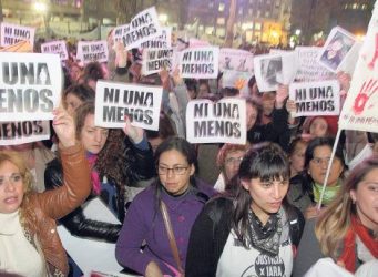 Imagen de una manifestación en Argentina