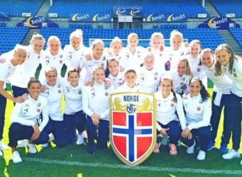 Imagen de la selección noruega femenina de fútbol