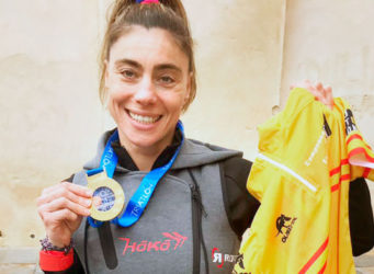 Imagen de la triatleta Helena Herrero