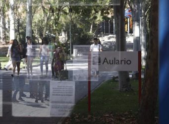 Estudiantes de la Universidad Rey Juan Carlos de Madrid