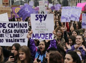 Imagen de una manifestación feminista