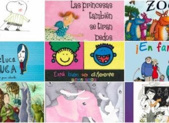 collage de varios cuentos infantiles