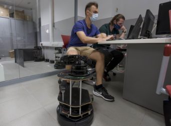 Una clase de la Universidad de Alicante